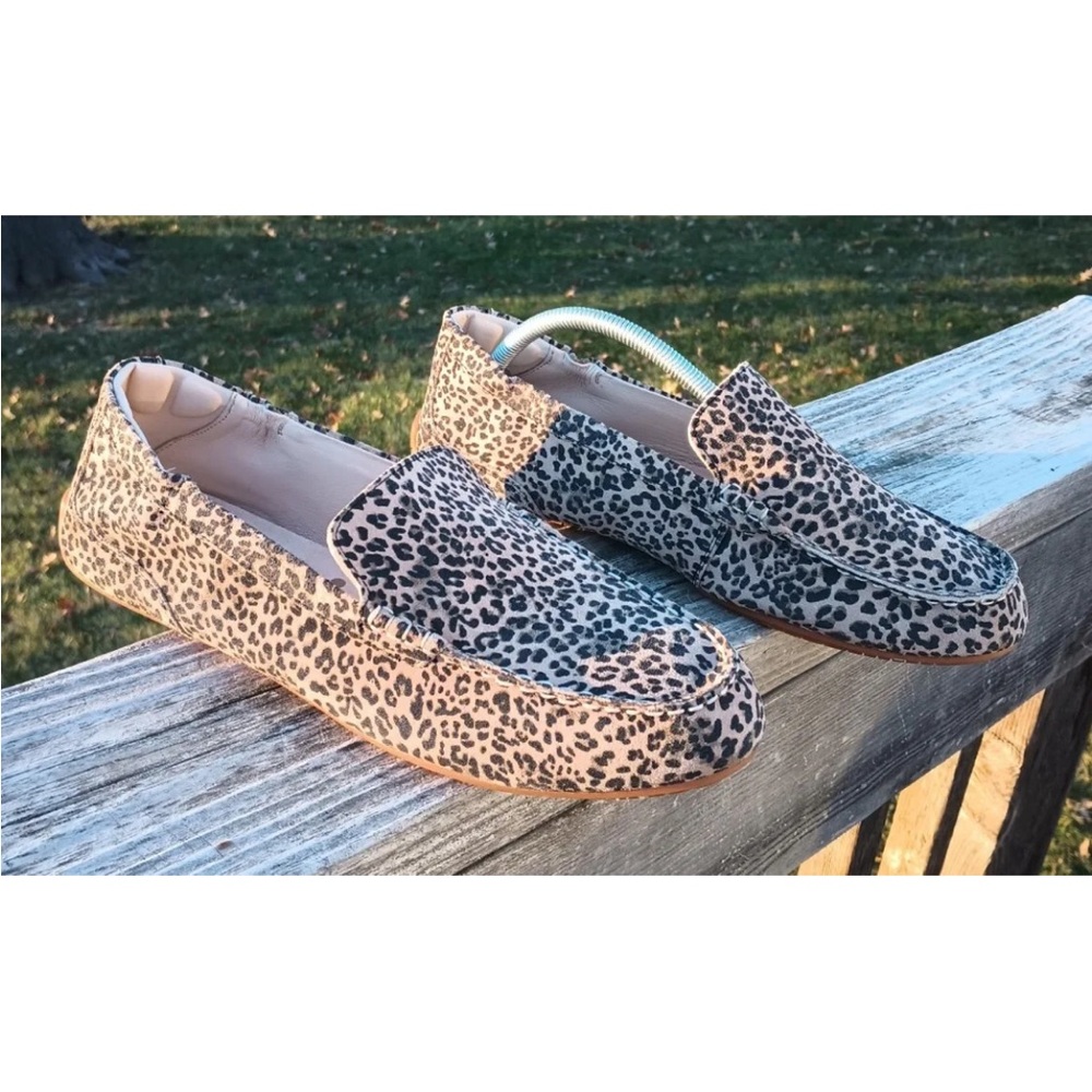 Hush puppies women’s Cora loafers leopard print 11 wide